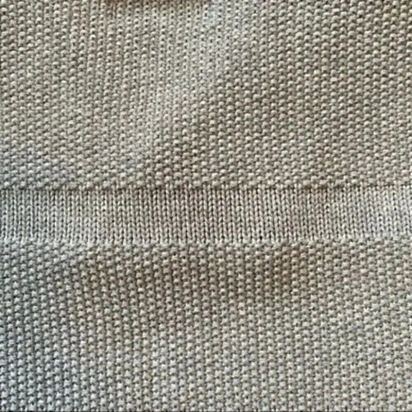 RW&CO Men’s Sweater Pullover Shawl Collar Cotton Textured Knit Grey Small - Picture 12 of 14